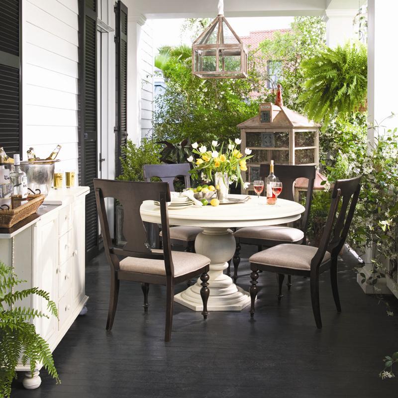 Paula Deen by Universal Home 996655 Round Pedestal Table Baer's